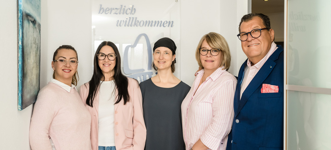 Das Team begrüßt Sie!